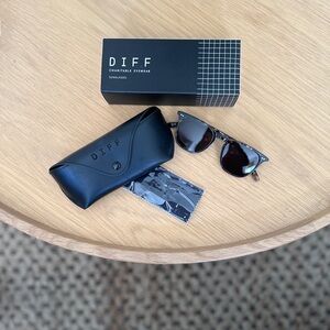 Brand new; never worn DIFF Sunglasses.